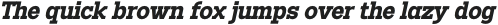 Codename FX Extra Bold Italic otf (700)