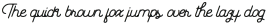 Everyday Script otf (400) Sample