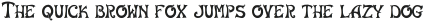 Aparecium typeface otf (400) Sample