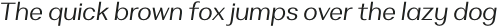 Vespera-RegularItalic otf (400)