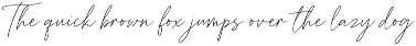 Billigant Handwritten Script Font font preview