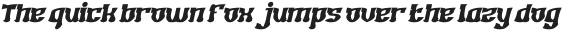 Japanese Foods Bold Italic otf (700)