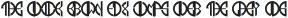 ABC Hex Monogram otf (400) Sample