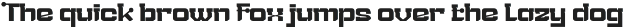 Gunec | Futuristic Font preview