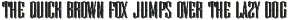 No Remorse Label Font preview