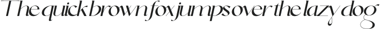Dolce &amp; Amyara Italic otf (400)