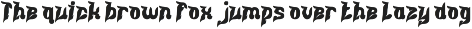 Spicy Flavors font preview
