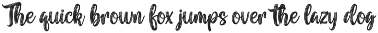Vintage | Handwritten Brush Font preview