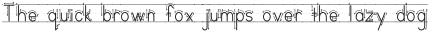 Teach Print Left Arrow Line otf (400)
