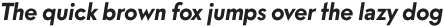 Prossimo Bold Italic otf (700)