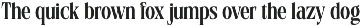 Merisca - Modern Condensed Serif font preview