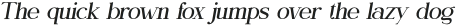 Sinoreta Italic otf (400)
