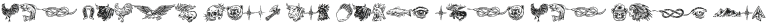 Strong Beast Dingbats otf (400)