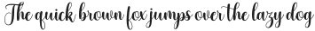 Glistening script Regular otf (400)