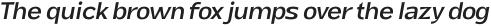 Tebel Sans Italic otf (400)