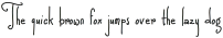 Comic Font otf (400) Sample