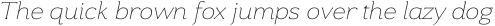 Toffee Thin Italic otf (100)