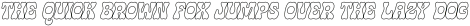 Lemon Squish Outline Italic otf (400)