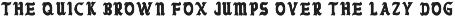 Fontany Font preview