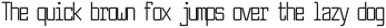 Larabiefont Compressed otf (400) Sample
