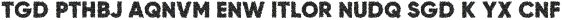 Cracked White Font Regular otf (400)