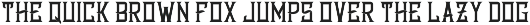 Bourbon Label typeface preview