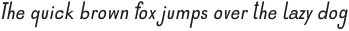 Boronia Italic otf (400)