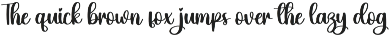 Thick | Script Font preview