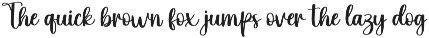 Autumn | Script Font preview