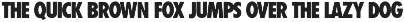 Surf Slang - Bold and Condensed font preview