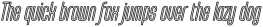 Karepe FX Thin Italic Outline otf (100)