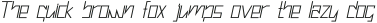 Botox Extra Light Italic otf (200)