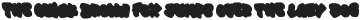 BlockbusterShortShadow-Reg otf (400)