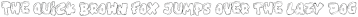 Blockbuster Bold Wireframe otf (700)