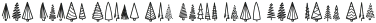 KL Oh Christmas Tree Doodles otf (400) Sample