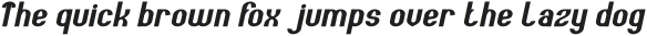 Advance Technology Bold Italic otf (700) Sample