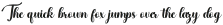 Jedan Galon Slant otf (400)