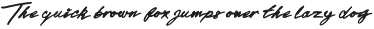 Sleeve Notes: Analogue Script Font preview