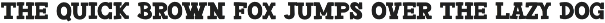 Domino Font preview