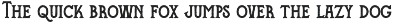 Bistro Font and graphics preview