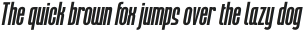 Bronex Extra Bold Italic Expanded otf (700)