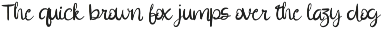 Mike Sully - Handwritten Font preview