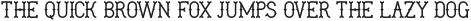 Modern Circus Font Regular otf (400)
