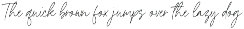 Buenos Signature Font preview