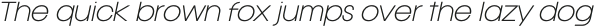Franie ExtraLight Italic otf (200)