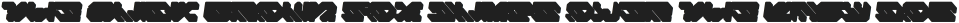 Aero Flux Rounded Extruded Italic otf (400)