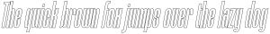 Bronkey Outline Square Italic otf (400)