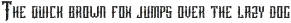 Old Bourbon label font preview