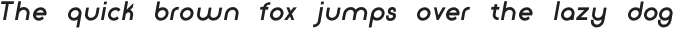 Click ExtraBold italic ot