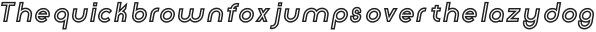 Click ExtraBold italic Stroked otf (700)
